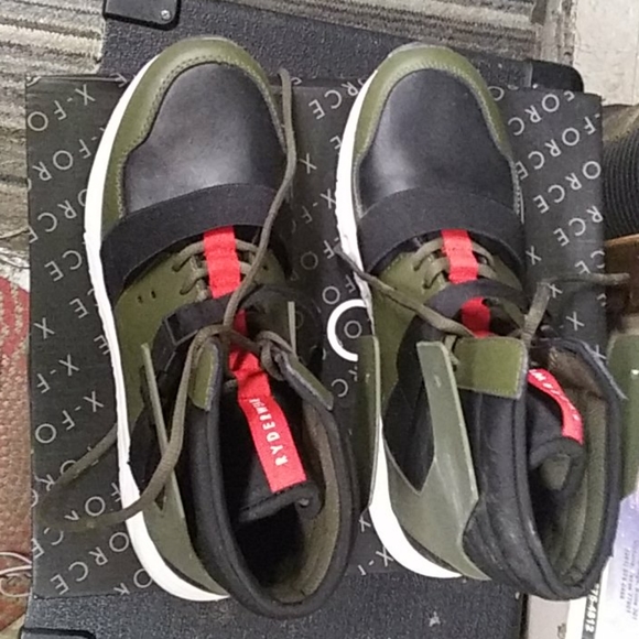 Ryderwear XFORCE High-Top Khaki Size 11 - Picture 2 of 4